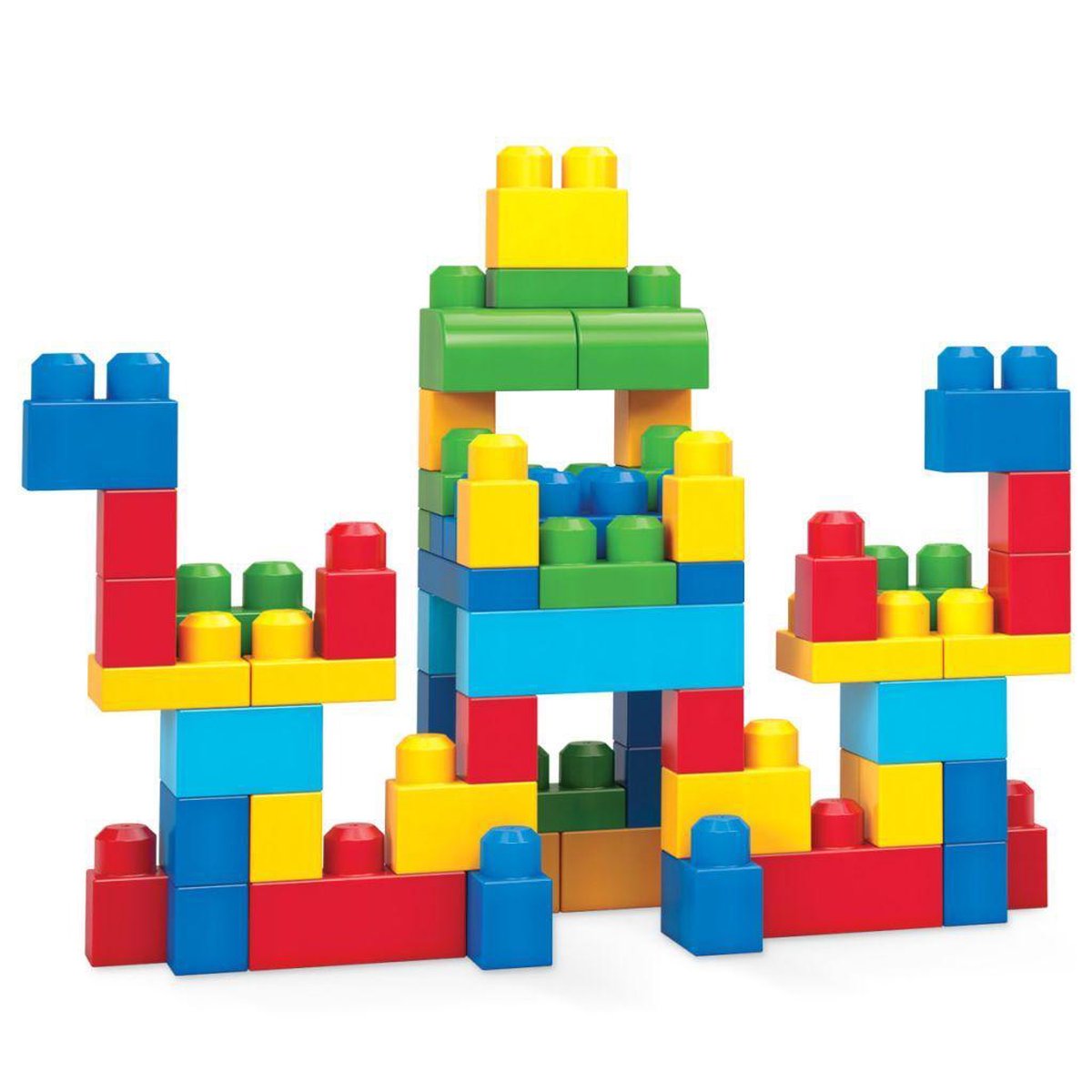Mattel Mega Bloks blokken First Builders jongens 60 delig