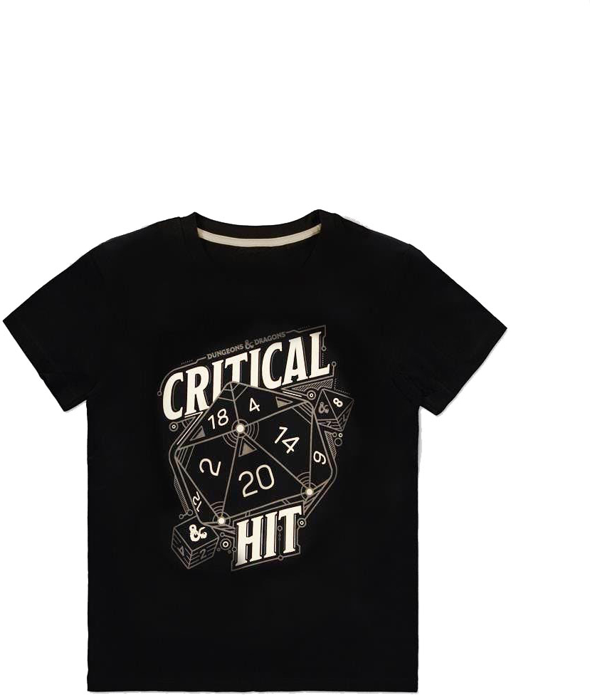 Difuzed Dungeons & Dragons - Critical Hit - Men's T-shirt