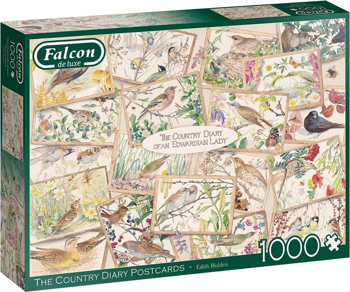 Jumbo Falcon legpuzzel Country Diary Postcards 1000 stukjes