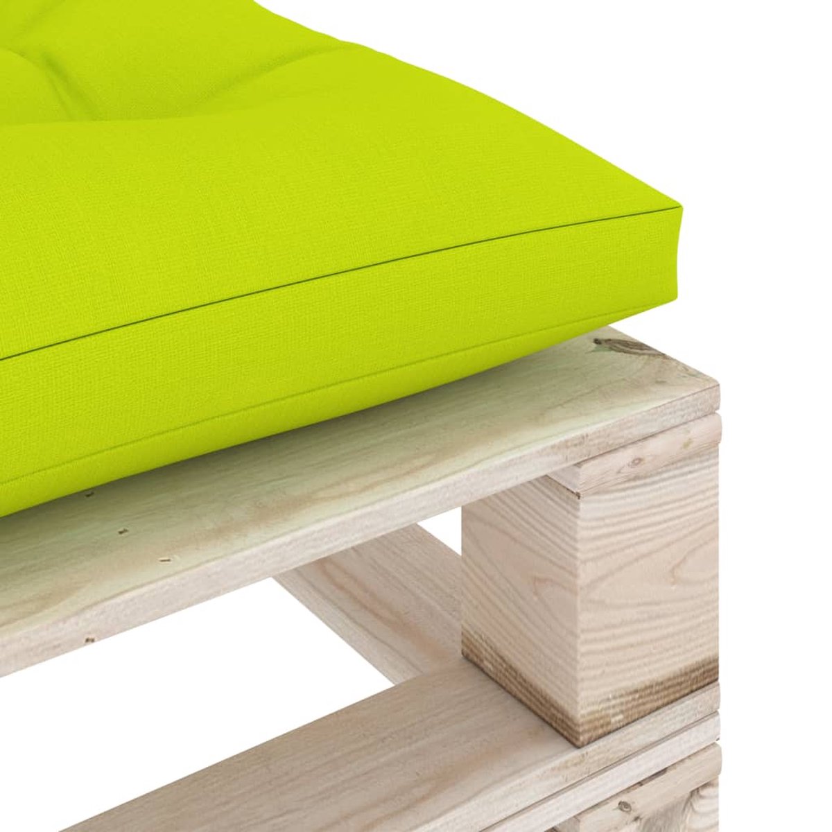 Vidaxl 6-delige Loungeset Met Kussens Pallet Grenenhout - Groen