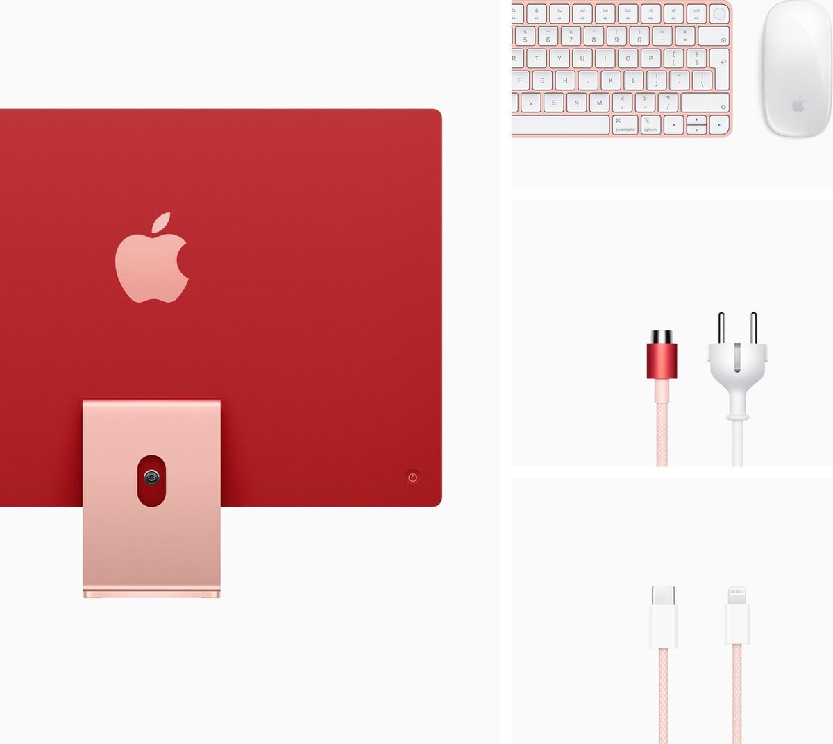 Apple iMac 24" (2021) MJVA3N/A 8GB/256GB 7 core GPU - Roze