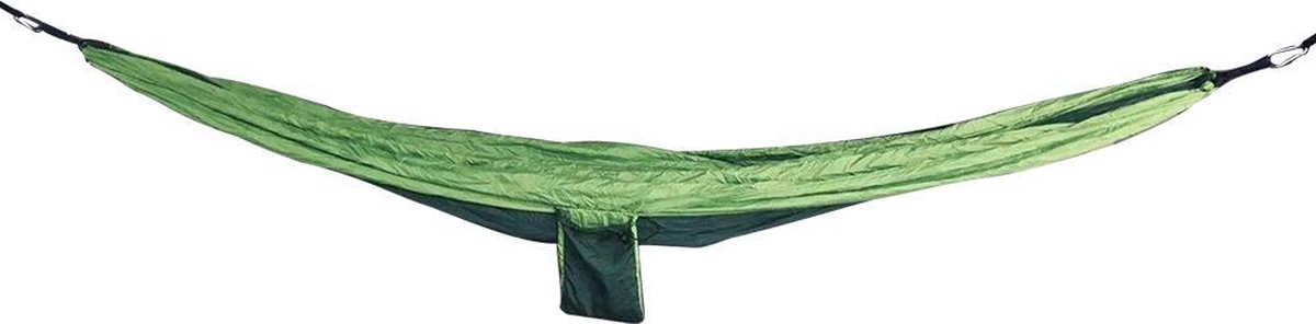 4gardenz Nylon Hangmat Groen 270x150 Cm Met Ophangset - Max. 200 Kg - Blauw