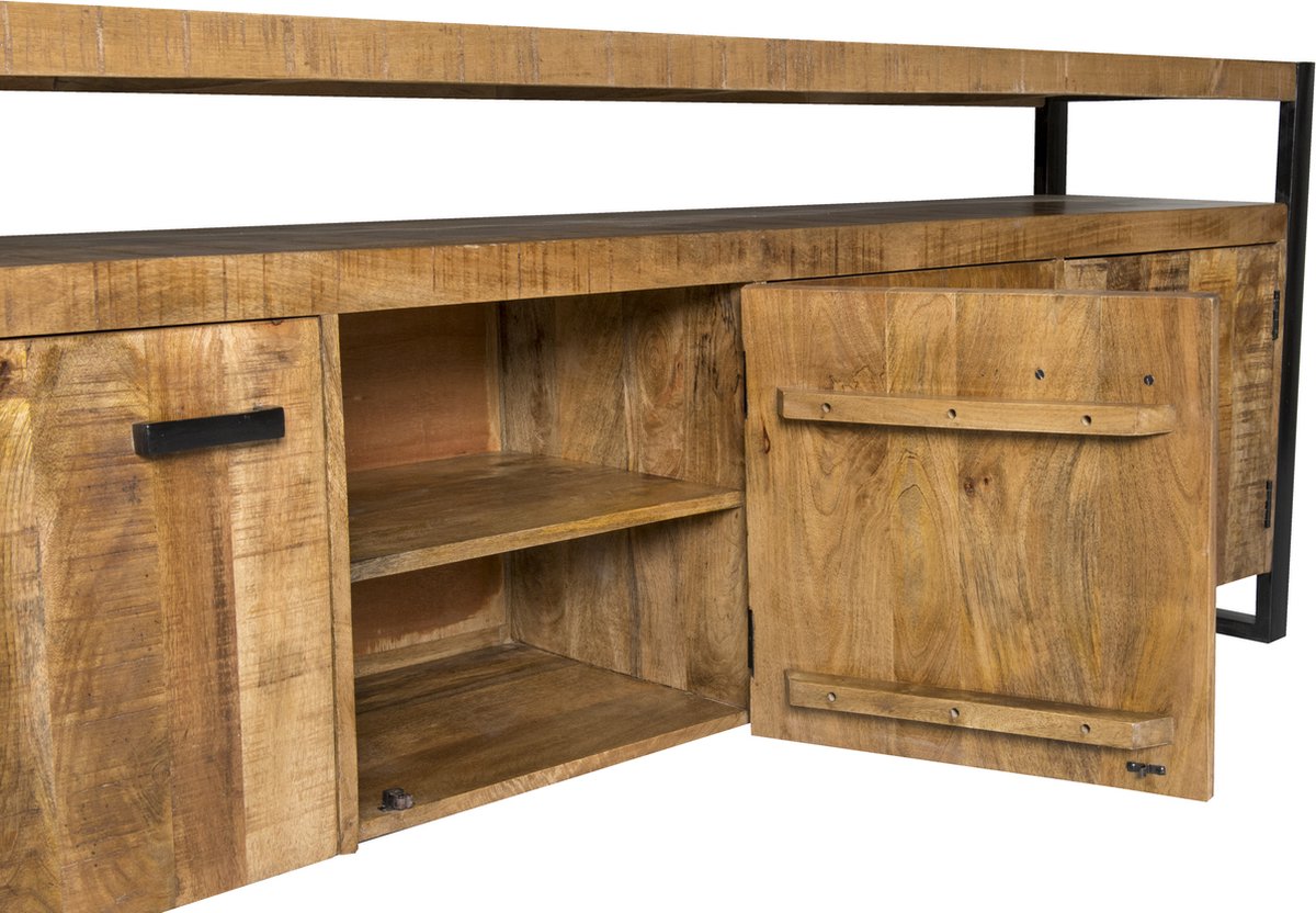 Livingfurn - Dressoir - Nairobi 210cm - Bruin