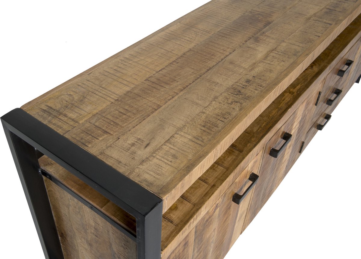 Livingfurn - Dressoir - Nairobi 210cm - Bruin