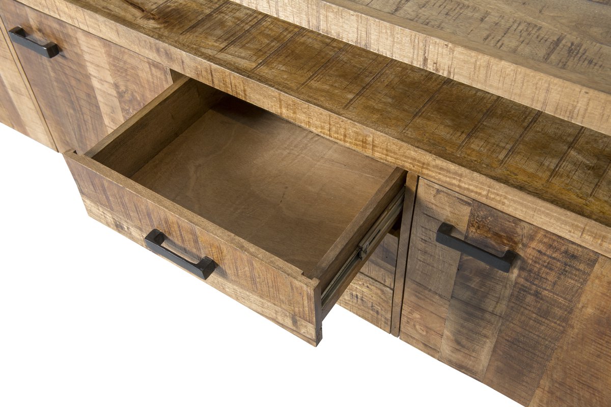 Livingfurn - Dressoir - Nairobi 210cm - Bruin