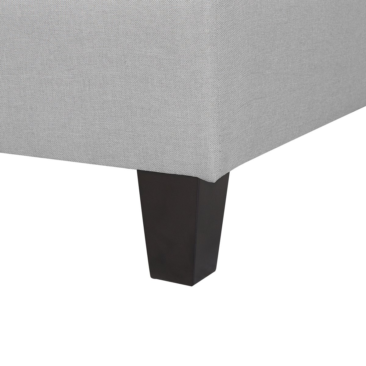 Beliani Fevik Hocker Polyester 76 X 76 C - Grijs