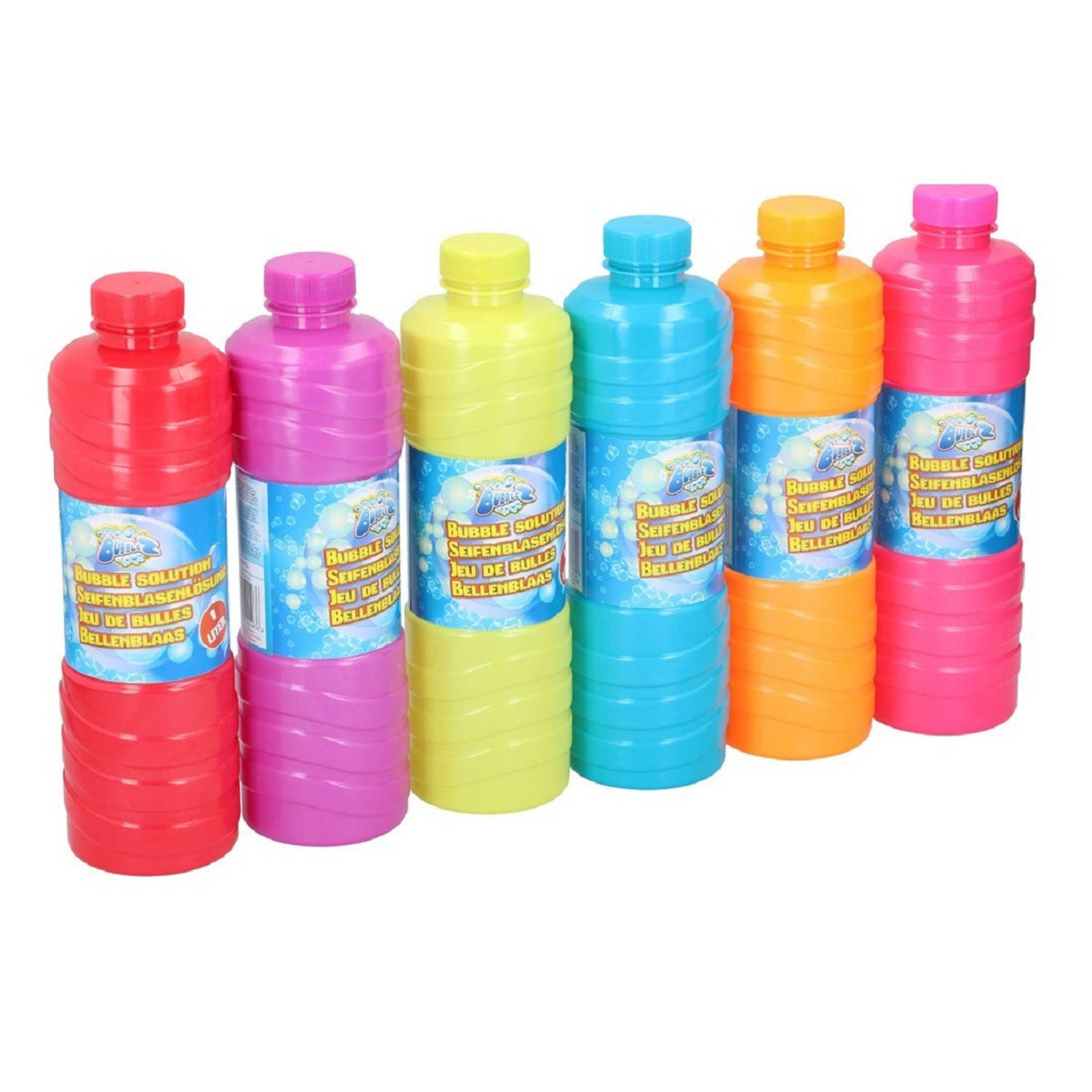 Bellenblaas Vloeistof Navulling 1 Liter - 1000 Ml - Bellenblaasmix - Buiten Speelgoed - Bellen Blazen