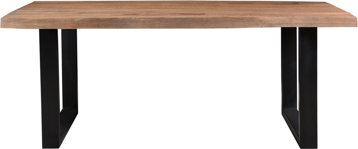 Brix - Eettafel - Sturdy Tree Top U 200 Cm - Zwart