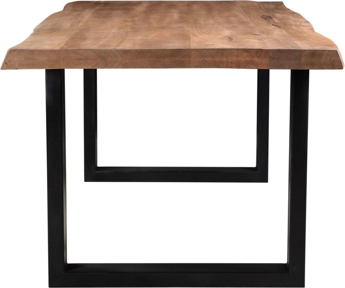 Brix - Eettafel - Sturdy Tree Top U 200 Cm - Zwart