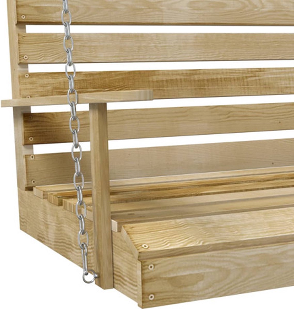 Vidaxl Schommelbank 155x65x60 Cm Geïmpregneerd Grenenhout - Bruin