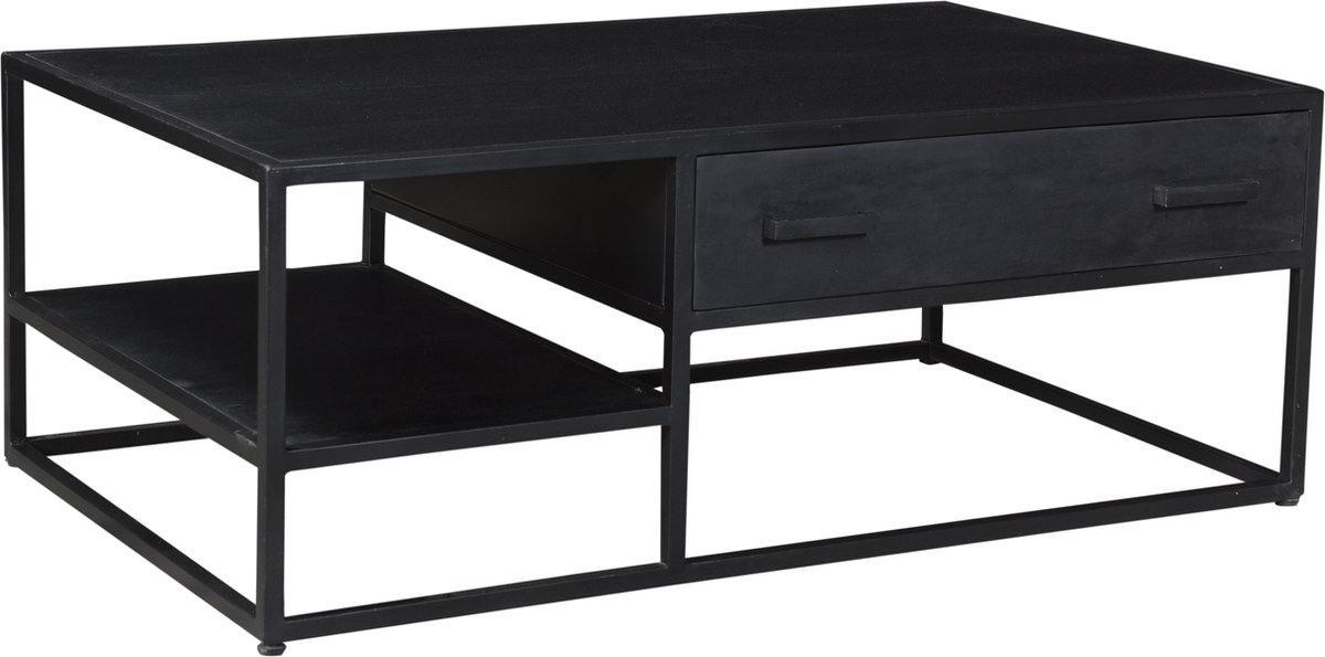 Livingfurn - Salontafel- Kala 120cm - Zwart