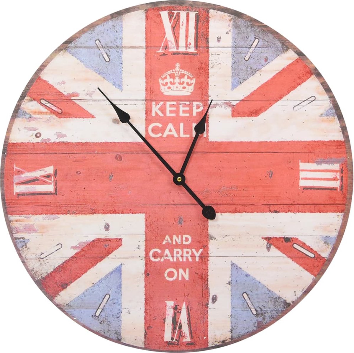 Vidaxl Wandklok Vintage Stijl 60 Cm Uk