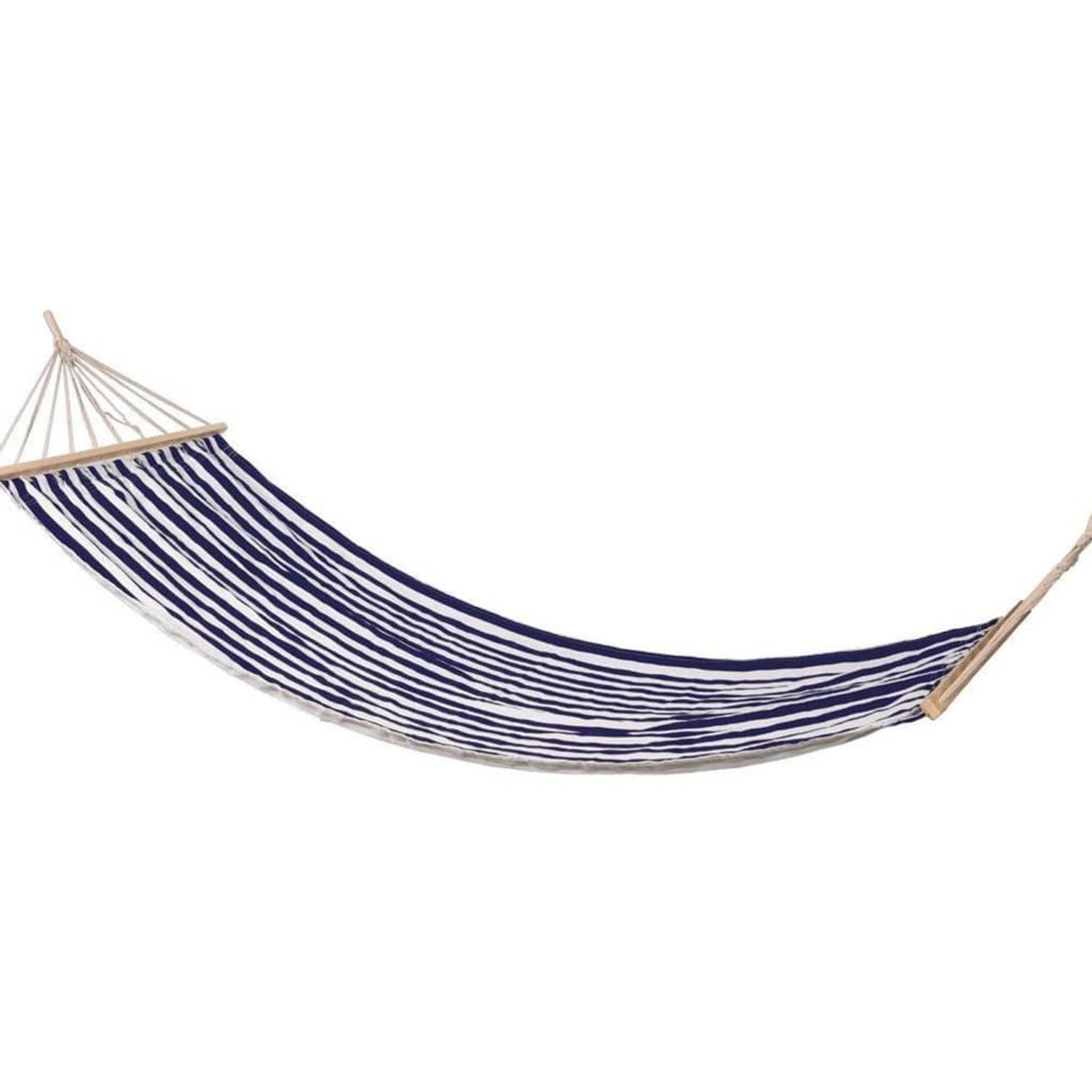 Progarden Hangmat Gestreept 200x80 Cm - Blauw