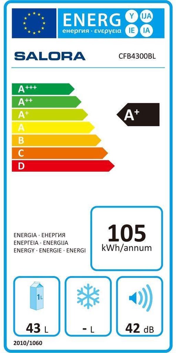 Salora Cfb4300bl - Zwart