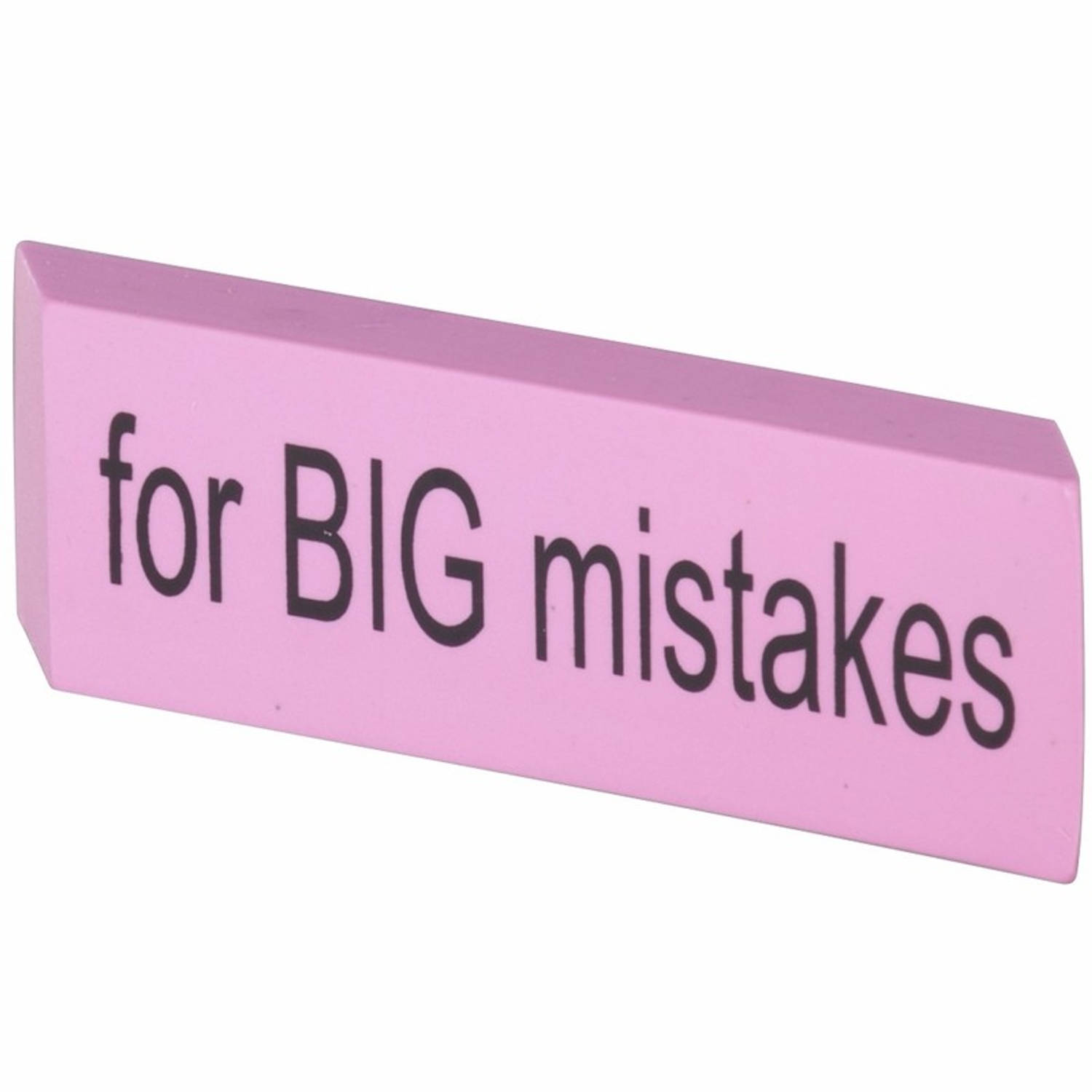 Xxl Big Mistake Gum 14 X 4,5 Cm - Roze