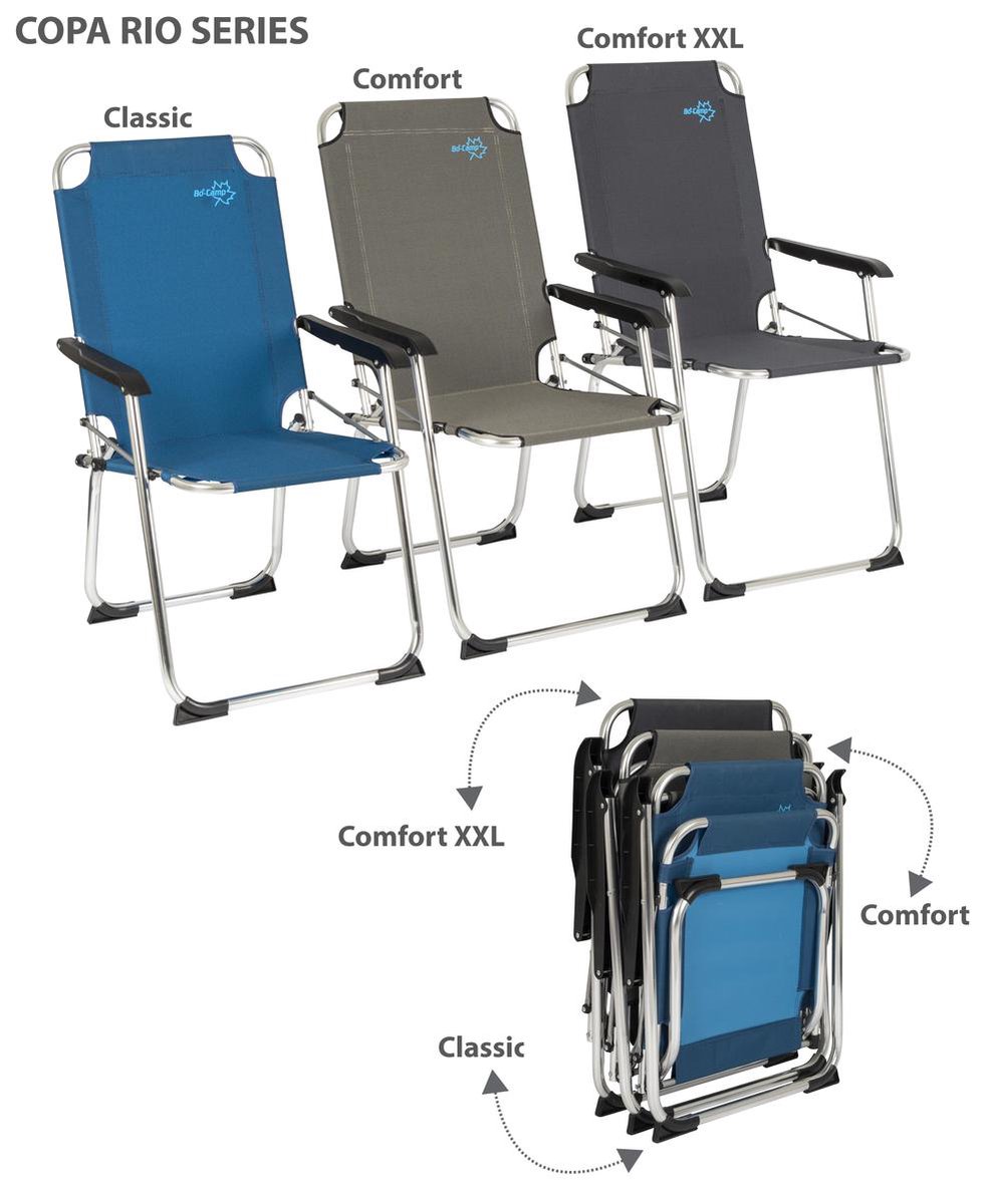 Bo-Camp - Stoel - Copa Rio - Comfort - Forest - Groen