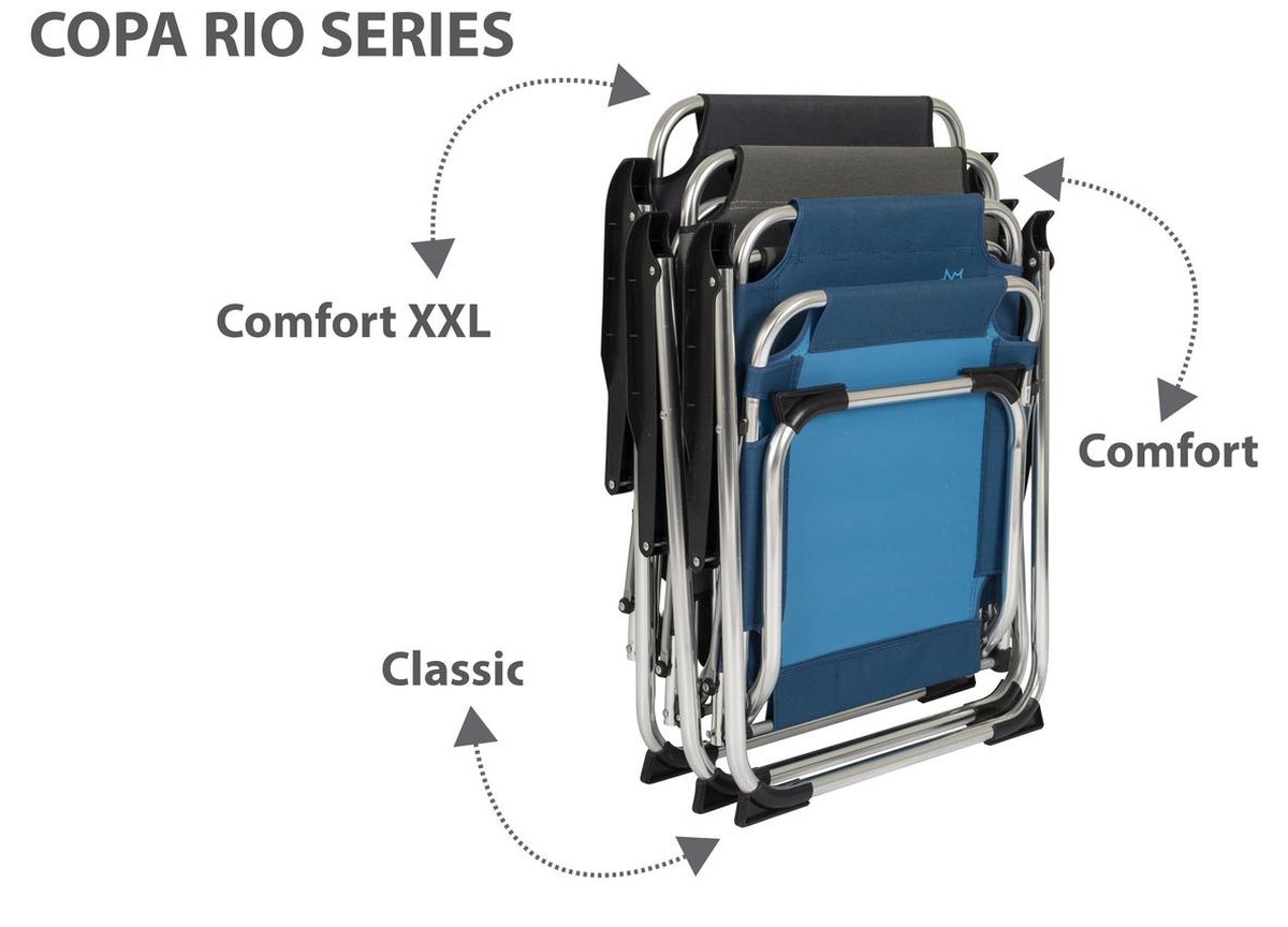 Bo-Camp - Stoel - Copa Rio - Comfort - Forest - Groen