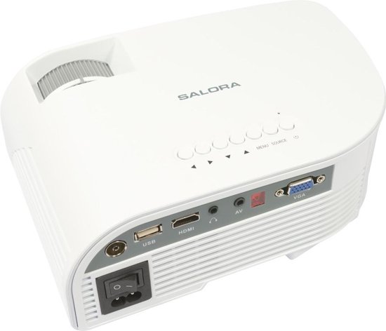 Salora 40BHD1200 - Beamer - LED - HDMI - USB - TV tuner - Grijs