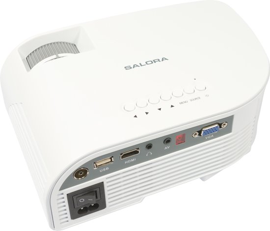 Salora 40BHD1200 - Beamer - LED - HDMI - USB - TV tuner - Grijs