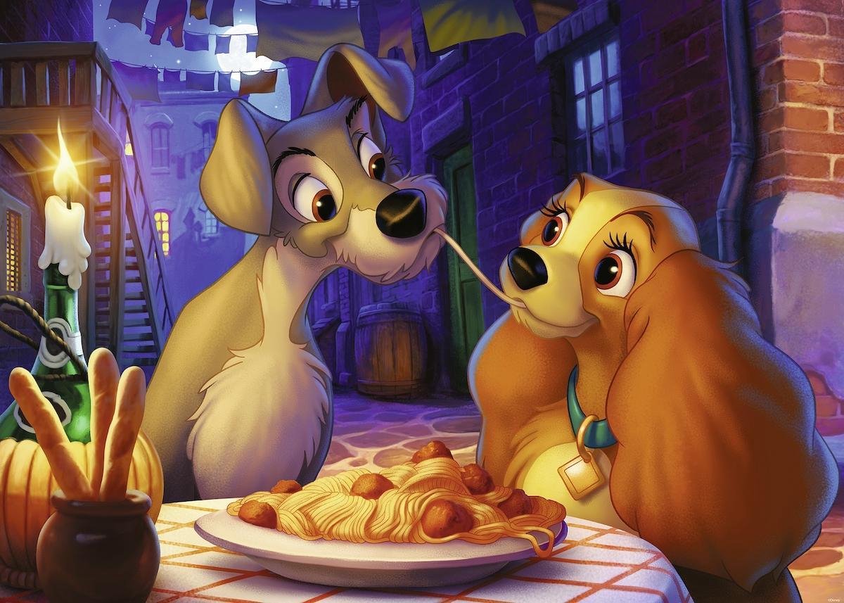 Ravensburger - Wd: Lady And The Tramp (1000)