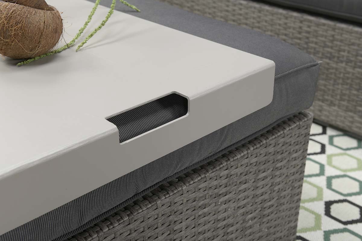 Garden Impressions Altea Loungeset Incl. Lounge Tuinstoel - - Grijs