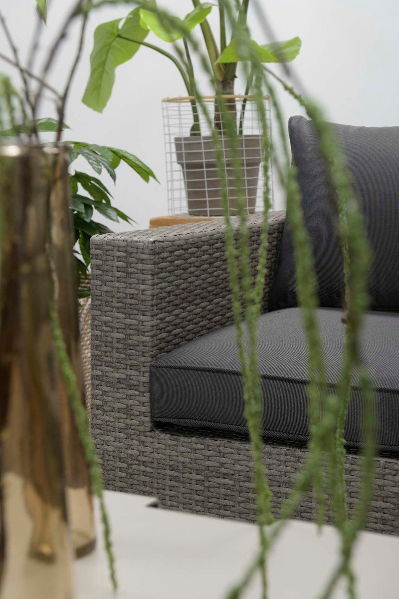 Garden Impressions Altea Loungeset Incl. Lounge Tuinstoel - - Grijs