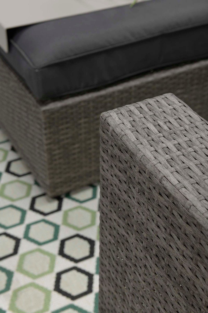 Garden Impressions Altea Loungeset Incl. Lounge Tuinstoel - - Grijs