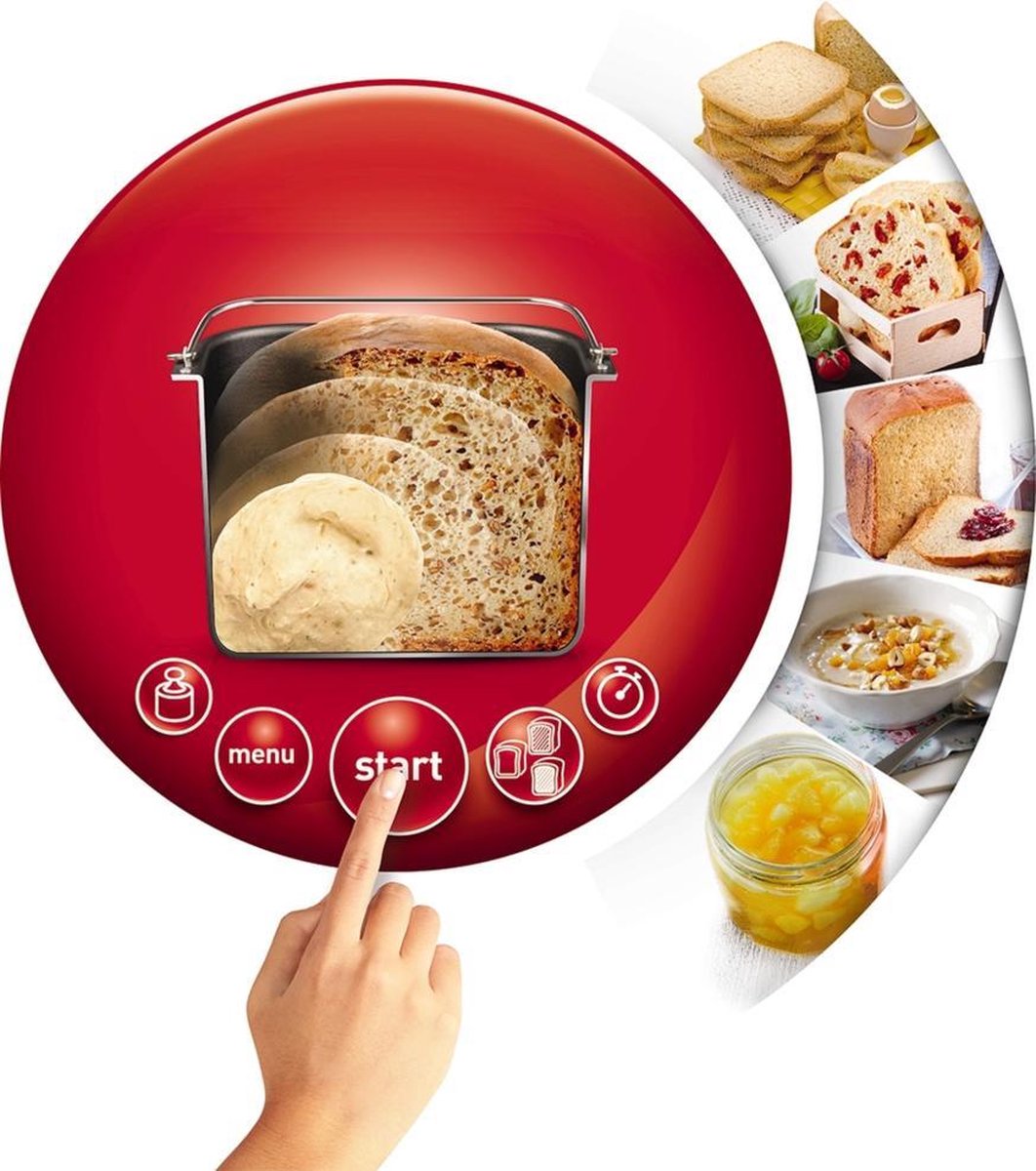 Moulinex Broodmachine Pain Doré Ow210130 - Wit