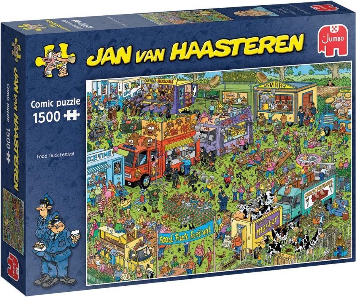 Jumbo Puzzel Jan Van Haasteren Foodtruck Festival 1500 Stukjes
