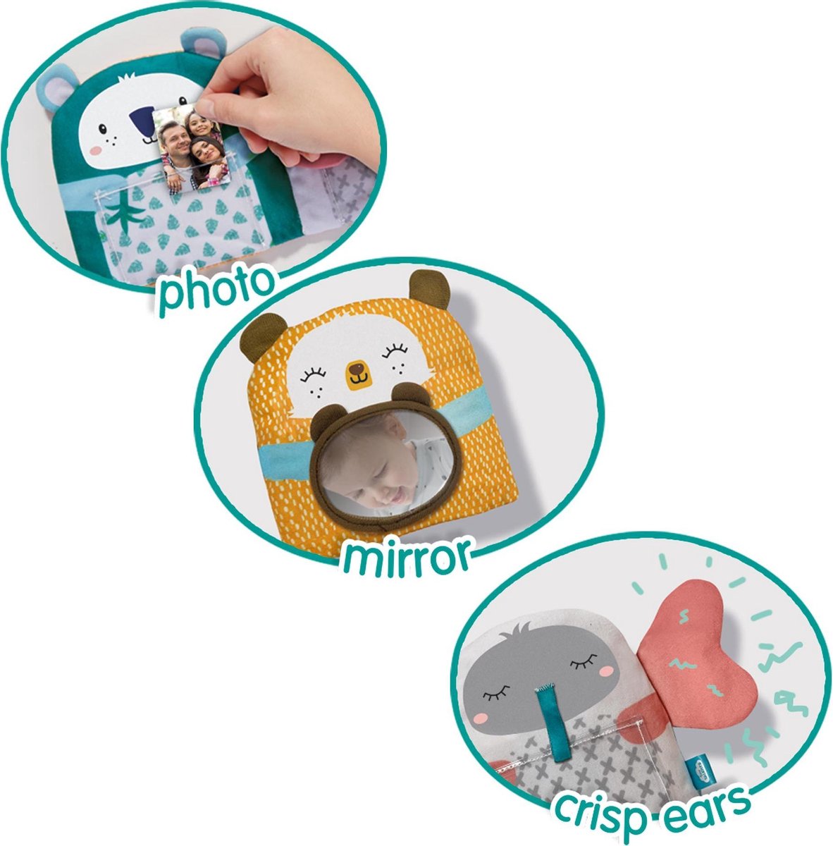 Ses fotoboekje Family Hugs junior 24 cm katoen