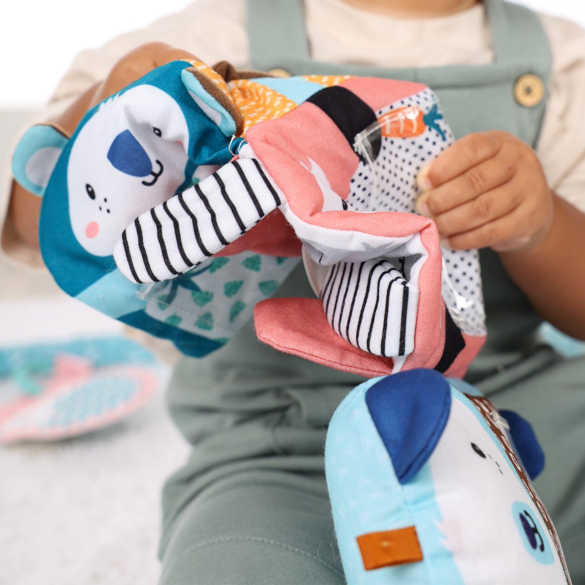 Ses fotoboekje Family Hugs junior 24 cm katoen