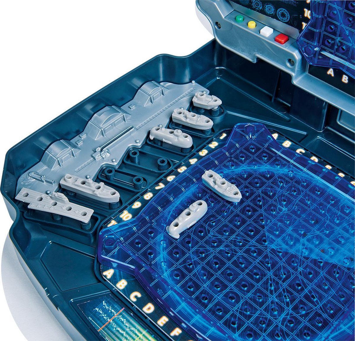 Top1Toys Noris zeeslag Light & Sound elektrisch 40 cm grijs/blauw