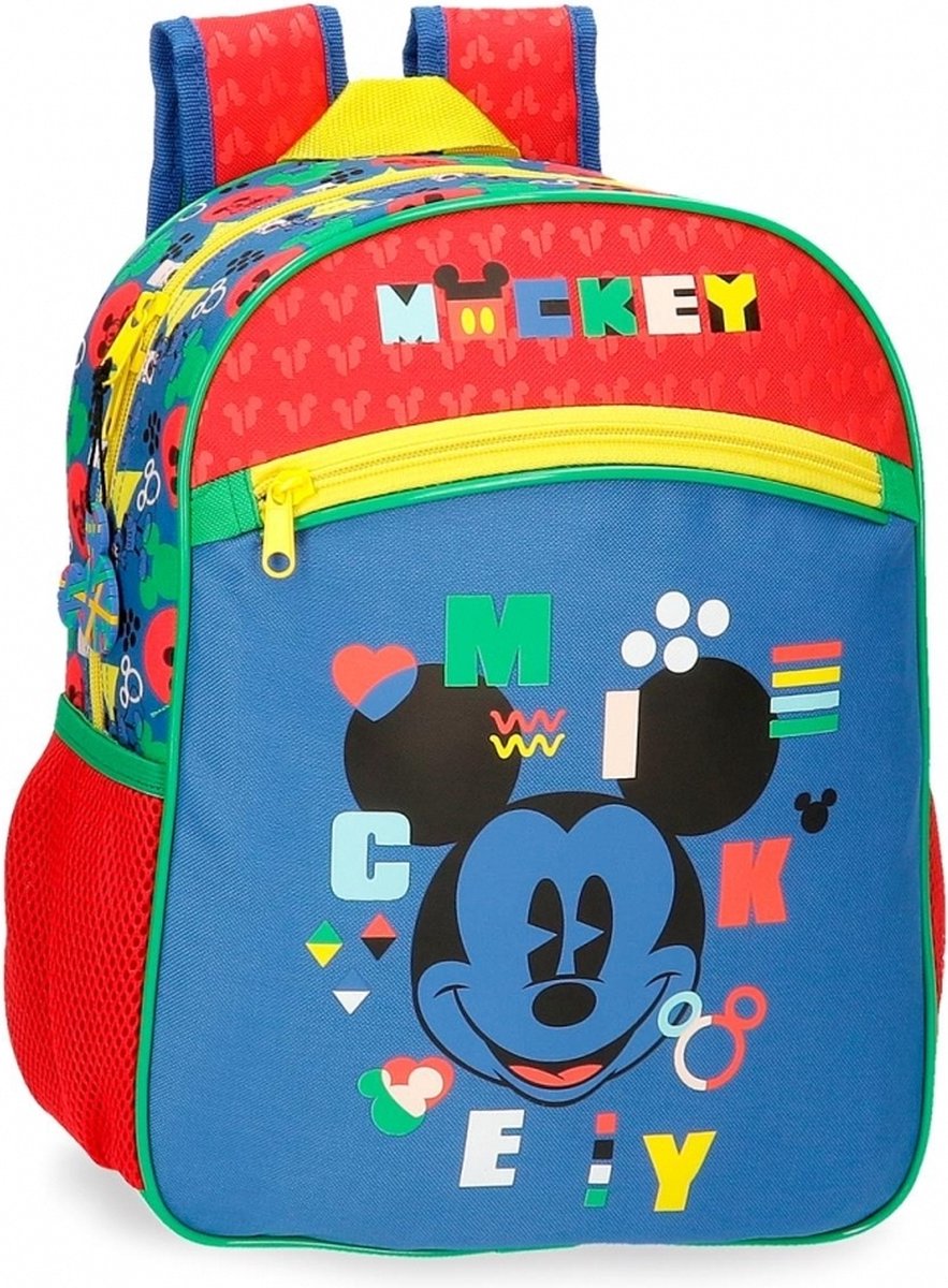 Disney rugzak Mickey Mouse 27 x 33 x 11 cm polyester blauw