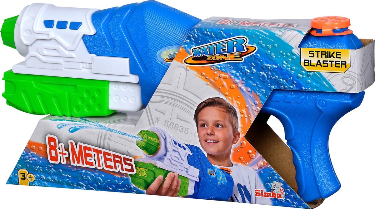 Simba waterpistool Waterzone Strike Blaster 38 cm/ - Groen