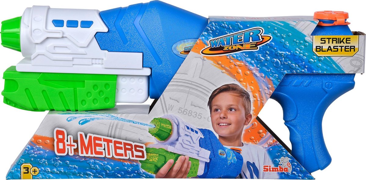 Simba waterpistool Waterzone Strike Blaster 38 cm/ - Groen