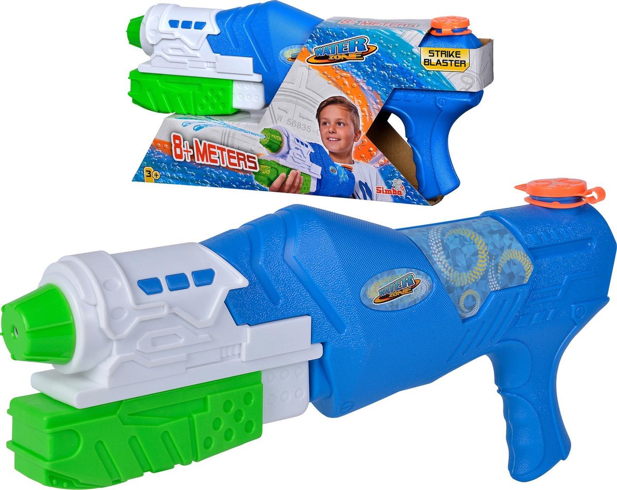 Simba waterpistool Waterzone Strike Blaster 38 cm/ - Groen