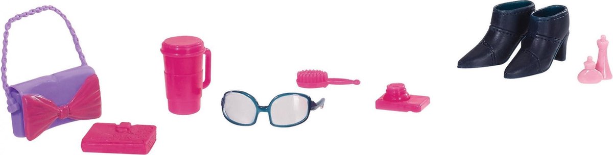 Simba modepop Steffi Love Mega Fashion 29 cm 45 delig - Roze