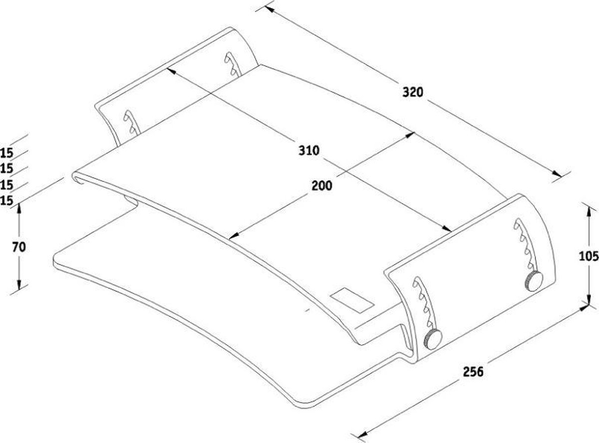 NewStar Neomounts by NSMONITOR40 beeldscherm statief
