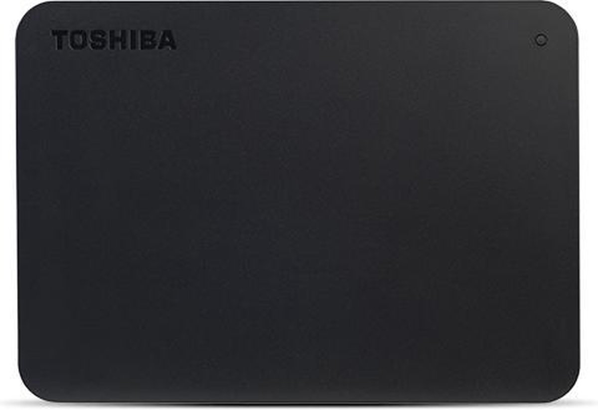 Toshiba Canvio Basics USB-C 2TB - Zwart