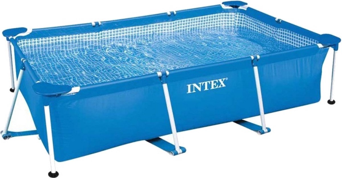 Intex Rechthoekig Frame Pool Zwembad - 220 X 150 X 60 Cm - Blauw