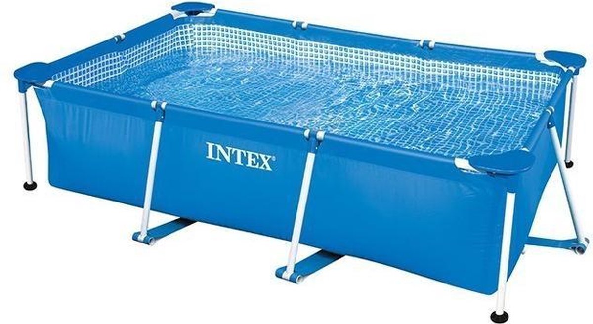 Intex Rechthoekig Frame Pool Zwembad - 220 X 150 X 60 Cm - Blauw