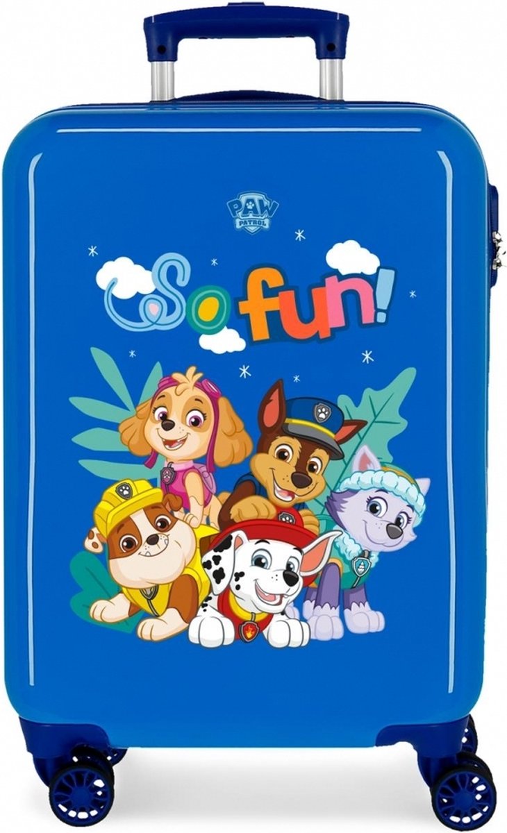 Paw Patrol Jongens Abs Kinderkoffer 55 Cm 4 W Play