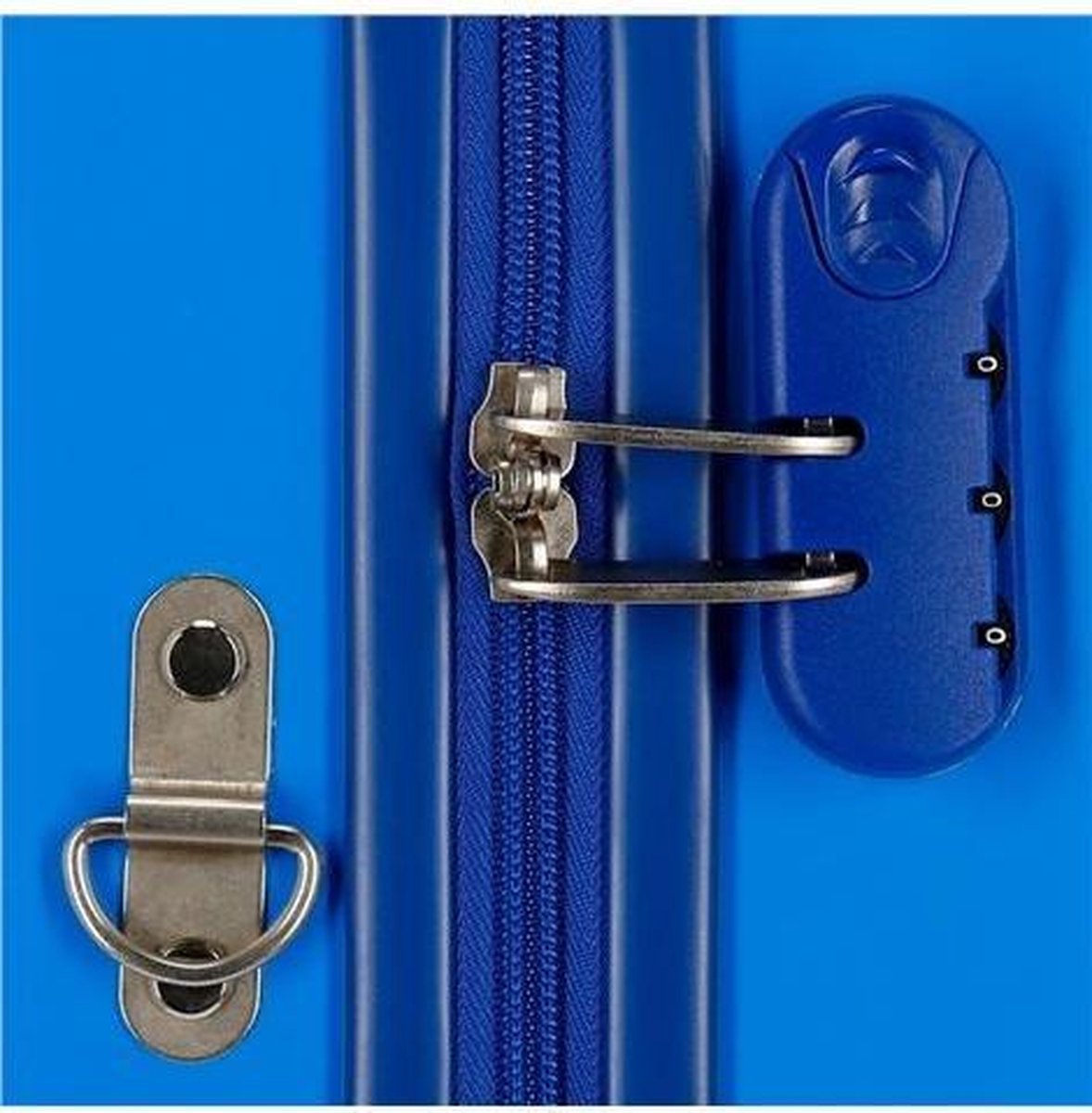 Disney Mickey Mouse Circle Abs Rol Zit Kinderkoffer - Blauw