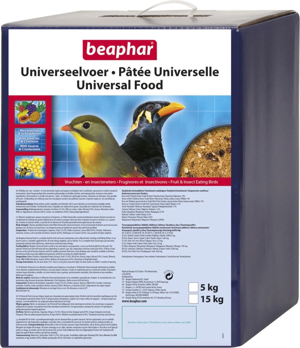 Beaphar Universeelvoer - Vogelvoer - 5 kg