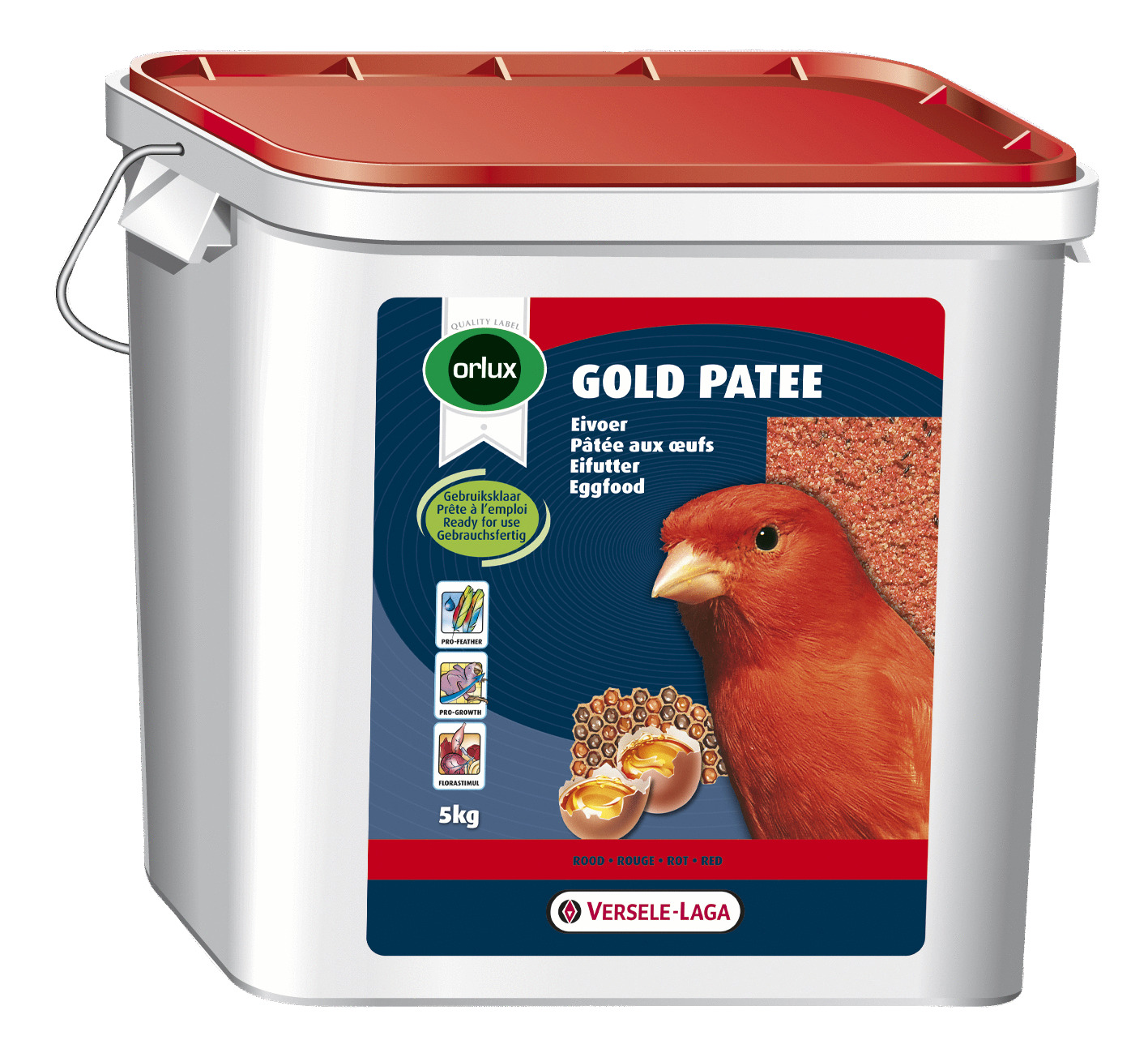Versele-Laga Gold Patee - Vogelvoer - 5 kg - Rood