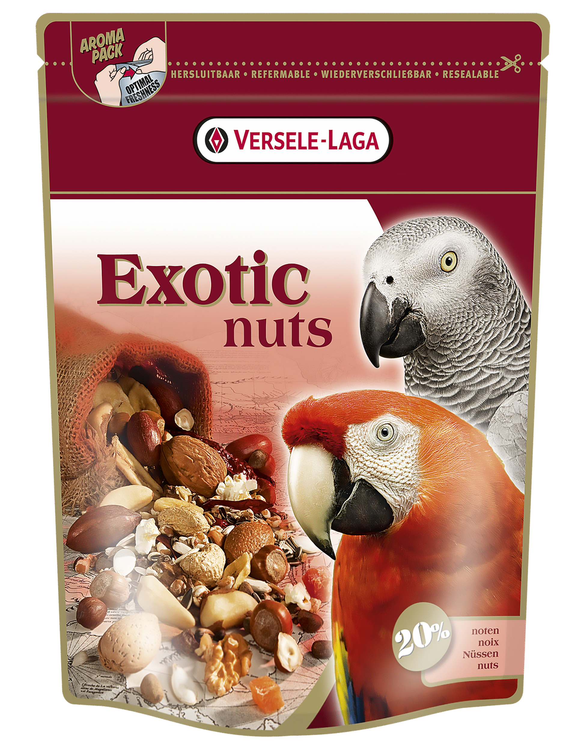 Versele-Laga Prestige Premium Exotic Nuts Papegaai - Vogelvoer - 750 g