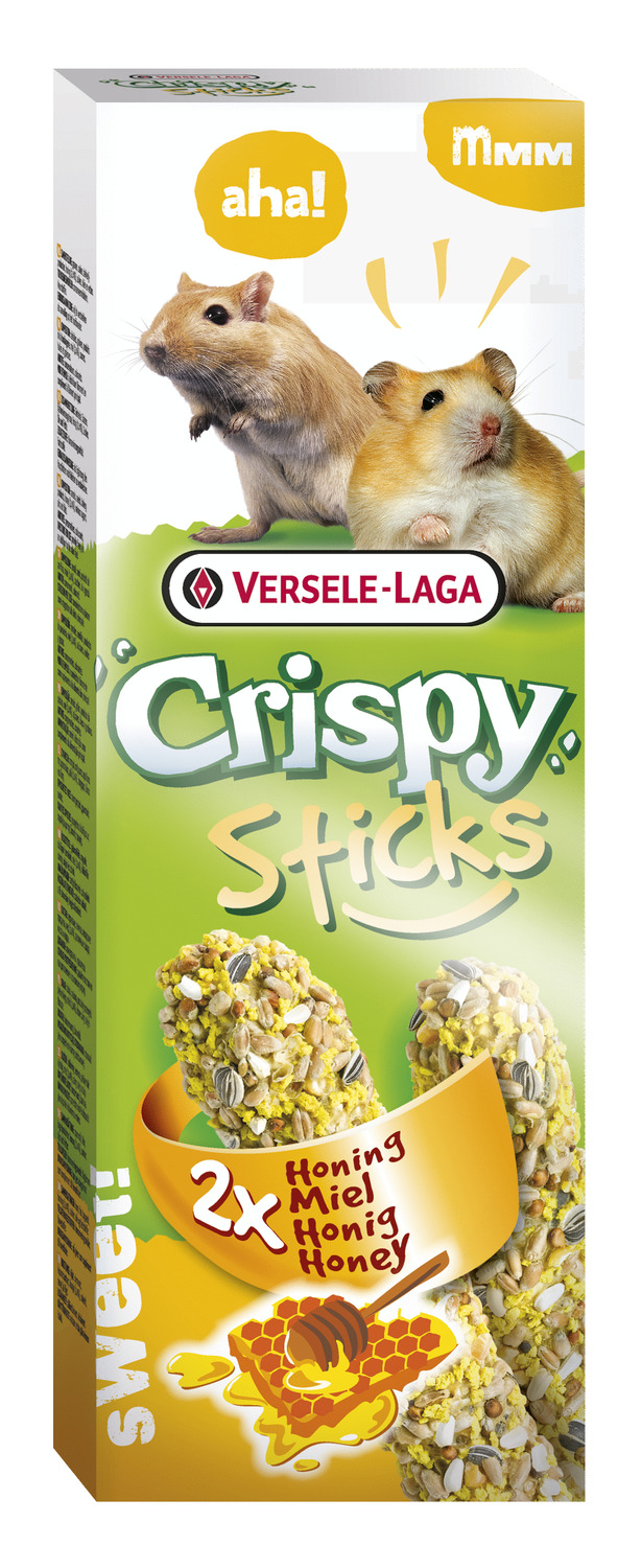 Versele-Laga Sticks Hamster&Gerbil - Knaagdiersnack - Honing 2x55 g