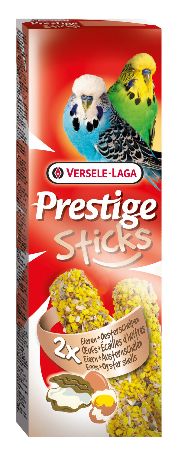 Versele-Laga Sticks Grasparkiet - Vogelsnack - Ei&Oesterschelp