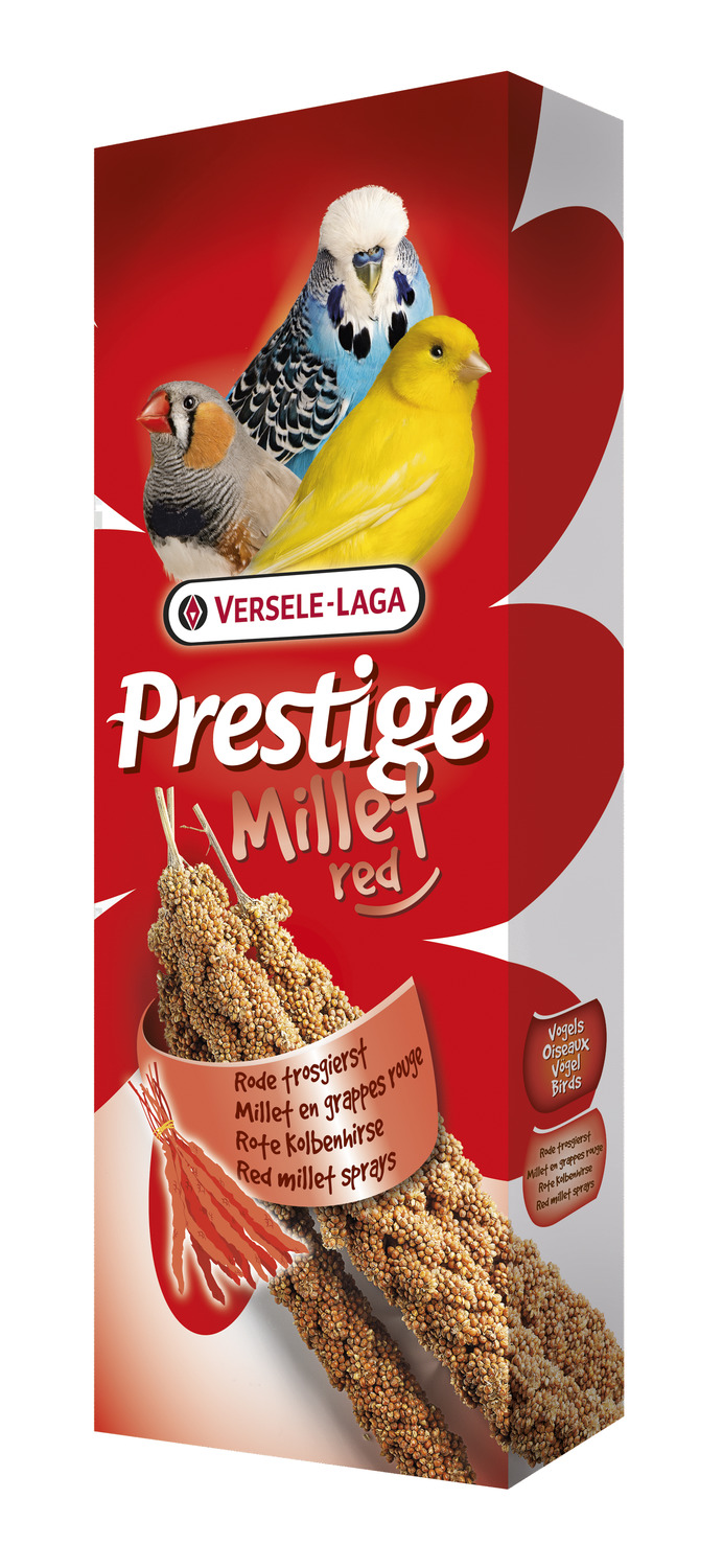 Versele-Laga Millet Trosgierst - Vogelsnack - 100 g - Rojo