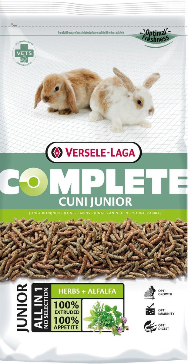 Versele-Laga Complete Cuni Junior - Konijnenvoer - 1.75 kg